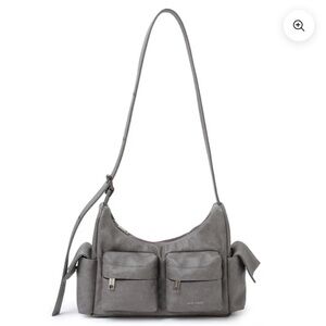Samo Ondoh - Pocket Mug Bag M in Brushed Gray